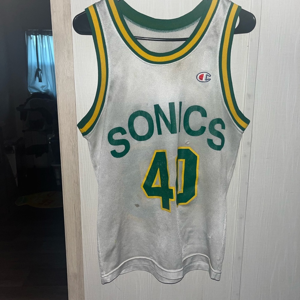 Vintage Champion Sonics #40 Kemp
